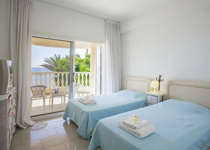 Meneou Beachfront Sunset * Perivolia