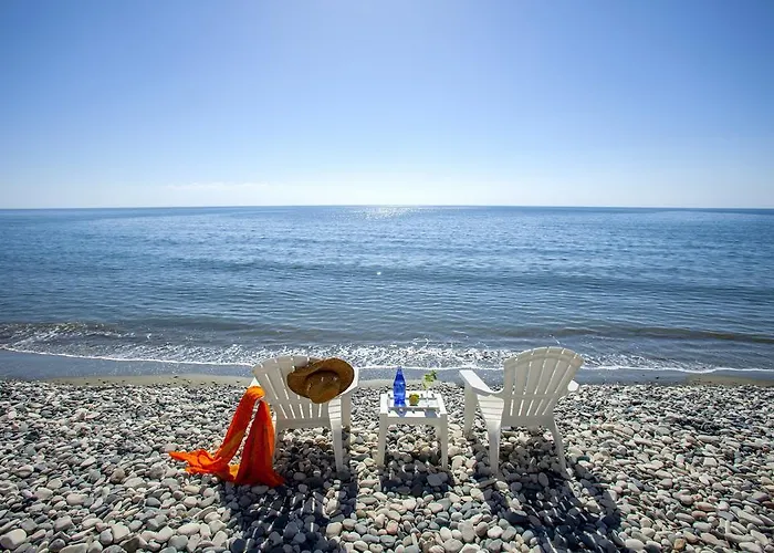 Meneou Beachfront Sunset * Perivolia